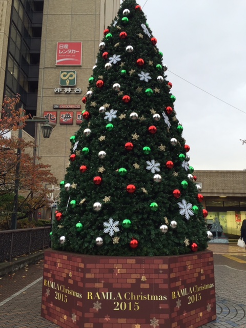 飯田橋のクリスマスイルミネーション